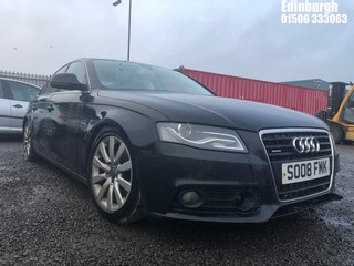 Location: Edinburgh - 2008 AUDI A4 SE TDI QUATTRO 4 Door Saloon REG: SO08FMK, Keys: No, MOT Expiry date: 17/07/2025, 2967 Diesel, 6 Speed Manual Diesel, Former Keepers: 5