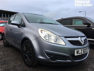 Location: Edinburgh - 2008 VAUXHALL CORSA BREEZE PLUS 5 Door Hatchback REG: WLZ6037, Keys: No, MOT Expiry date: 13/09/2024, 1229 Petrol, 5 Speed Manual Petrol, Former Keepers: 11