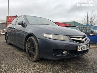 Location: Edinburgh - 2007 HONDA ACCORD SPORT I-CTDI 4 Door Saloon REG: SV57WOA, Keys: No, MOT Expiry date: 16/12/2023, 2204 Diesel, 6 Speed Manual Diesel, Former Keepers: 4