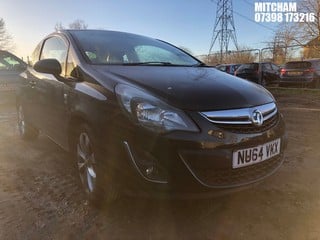 Location: Mitcham - 2014 VAUXHALL CORSA EXCITE AC 3 Door Hatchback REG: NU64VKX, Keys: No, MOT Expiry date: 10/01/2025, 1229 Petrol, 5 Speed Manual Petrol, Former Keepers: 4