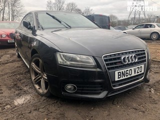 Location: Mitcham - 2010 AUDI A5 S LINE TDI QUATTRO 5 Door Hatchback REG: BN60VZO, Keys: No, MOT Expiry date: 04/04/2024, 1968 Diesel, 6 Speed Manual Diesel, Former Keepers: 7