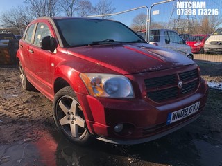 Location: Mitcham - 2008 DODGE (USA) CALIBER SXT SPORT A 5 Door Hatchback REG: WN08GYJ, Keys: No, MOT Expiry date: 28/09/2024, 1998 Petrol, Variable Speed Auto Petrol, Former Keepers: 7