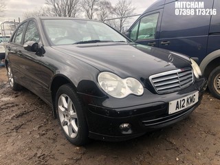 Location: Mitcham - 2007 MERCEDES C180 KOMP. CLASSIC SE A 4 Door Saloon REG: A12KMG, Keys: No, MOT Expiry date: 03/04/2025, 1796 Petrol, 5 Speed Auto Petrol, Former Keepers: 4