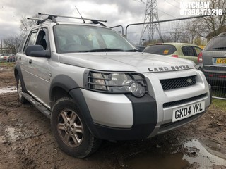 Location: Mitcham - 2004 LAND ROVER FREELANDER E S/W Estate REG: GK04YKL, Keys: No, MOT Expiry date: 22/07/2025, 1796 Petrol, 5 Speed Manual Petrol, Former Keepers: 8