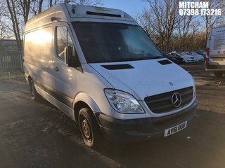 Location: Mitcham - 2011 MERCEDES-BENZ SPRINTER 313 CDI Panel Van REG: AV61OOU, Keys: No, MOT Expiry date: 30/04/2025, 2143 Diesel, 6 Speed Manual Diesel, Former Keepers: 4