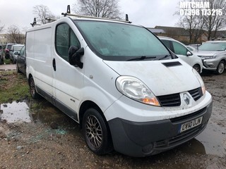 Location: Mitcham - 2010 RENAULT TRAFIC SL27+ DCI 115 Panel Van REG: LV10UJN, Keys: No, MOT Expiry date: 18/07/2024, 1995 Diesel, 6 Speed Manual Diesel, Former Keepers: 7