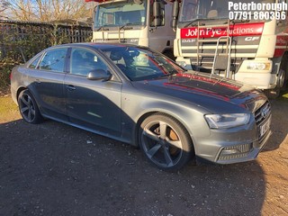 Location: Peterborough - 2013 AUDI A4 S LINE BLACK EDIT TDI 4 Door Saloon REG: LM63CXY, Keys: No, MOT Expiry date: 07/11/2024, 1968 Diesel, 6 Speed Manual Diesel, Former Keepers: 3