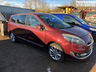 Location: Peterborough - 2012 RENAULT G SCENIC D-QUE T-T LUXE D MPV REG: DP12BBZ, Keys: No, MOT Expiry date: 11/08/2024, 1461 Diesel, 6 Speed Semi Auto Diesel, Former Keepers: 4