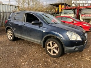 Location: Peterborough - 2009 NISSAN QASHQAI TEKNA DCI 4WD A 5 Door Hatchback REG: NC58UJR, Keys: No, MOT Expiry date: 01/12/2025, 1994 Diesel, Variable 1 Speed Auto Diesel, Former Keepers: 9