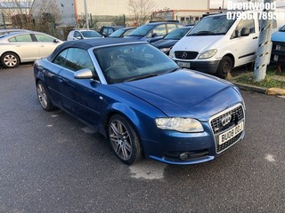 Location: Brentwood - 2008 AUDI A4 SE TFSI AUTO Convertible REG: BU08ODJ, Keys: No, MOT Expiry date: 22/08/2024, 1984 Petrol, Variable Speed Auto Petrol, Former Keepers: 9