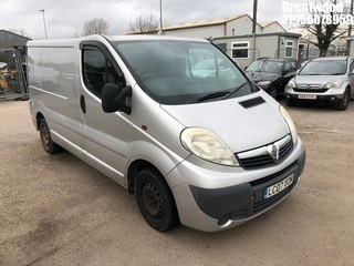 Location: Brentwood - 2007 VAUXHALL VIVARO SPORTIVE CDTI SWB Panel Van REG: LC07UOM, Keys: No, MOT Expiry date: 28/05/2025, 1995 Diesel, 6 Speed Manual Diesel, Former Keepers: 7