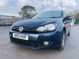 Location: Plymouth - 2010 VOLKSWAGEN GOLF S TSI 5 Door Hatchback REG: AK10HHP, Keys: No, MOT Expiry date: 16/01/2025, 1390 Petrol, 6 Speed Manual Petrol, Former Keepers: 9