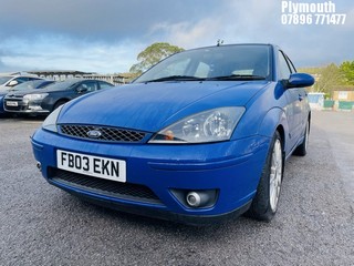 Location: Plymouth - 2003 FORD FOCUS ST170 5 Door Hatchback REG: FB03EKN, Keys: No, MOT Expiry date: 15/05/2024, 1988 Petrol, 6 Speed Manual Petrol, Former Keepers: 6