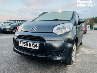 Location: Plymouth - 2009 CITROEN C1 VT 3 Door Hatchback REG: FD58KXM, Keys: No, MOT Expiry date: 09/08/2023, 998 Petrol, 5 Speed Manual Petrol, Former Keepers: 7