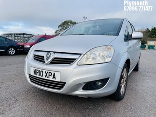 Location: Plymouth - 2010 VAUXHALL ZAFIRA DESIGN MPV REG: WR10XPA, Keys: No, MOT Expiry date: 13/09/2024, 1598 Petrol, 5 Speed Manual Petrol, Former Keepers: 3