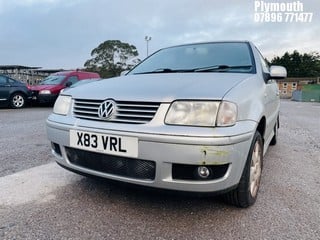 Location: Plymouth - 2000 VOLKSWAGEN POLO SE 5 Door Hatchback REG: X83VRL, Keys: No, MOT Expiry date: 10/08/2024, 1390 Petrol, 5 Speed Manual Petrol, Former Keepers: 7