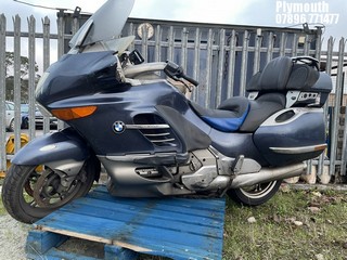 Location: Plymouth - 2004 BMW K 1200 LT 04 Motorcycle REG: VN54AWA, Keys: No, MOT Expiry date: 01/08/2023, 1171 Petrol, , Former Keepers: 6