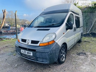 Location: Plymouth - 2005 RENAULT TRAFIC LH29DCI 100 LWB Panel Van REG: AJ05WNY, Keys: No, MOT Expiry date: 01/08/2022, 1870 Diesel, 6 Speed Manual Diesel, Former Keepers: 5