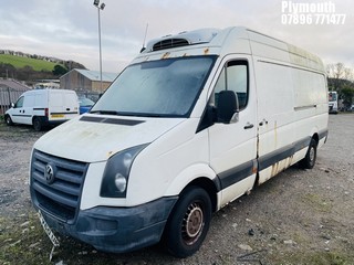 Location: Plymouth - 2010 VOLKSWAGEN CRAFTER 35 BLUE TDI 109 L Panel Van REG: FV60UKW, Keys: No, MOT Expiry date: 26/10/2024, 2461 Diesel, 6 Speed Manual Diesel, Former Keepers: 3