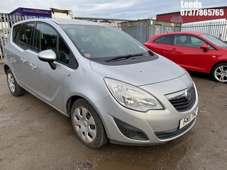 Location: Leeds - 2011 VAUXHALL MERIVA EXCLUSIV CDTI MPV REG: FN11TMZ, Keys: No, MOT Expiry date: 11-10-2024, 1686 Diesel, 6 Speed Manual Diesel, Former Keepers: 3