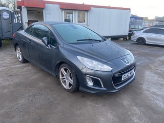 Location: Leeds - 2012 PEUGEOT 308 ACTIVE CC THP Convertible REG: SL62BEY, Keys: No, MOT Expiry date: 21-02-2024, 1598 Petrol, 6 Speed Manual Petrol, Former Keepers: 7