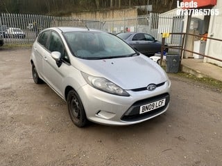 Location: Leeds - 2009 FORD FIESTA STYLE  82 5 Door Hatchback REG: BN09LCF, Keys: No, MOT Expiry date: 04-06-2025, 1242 Petrol, 5 Speed Manual Petrol, Former Keepers: 6