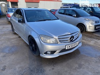 Location: Leeds - 2009 MERCEDES-BENZ  C250 BLUEF-CY SPORT CDI A 4 Door Saloon REG: CK59RYU, Keys: No, MOT Expiry date: 01-03-2024, 2143 Diesel, 5 Speed Auto Diesel, Former Keepers: 6