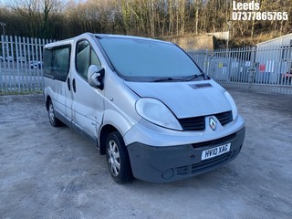 Location: Leeds - 2010 RENAULT TRAFIC SL27 DCI 115 MPV REG: HV10XAG, Keys: No, MOT Expiry date: 01-11-2024, 1996 Diesel, 6 Speed Manual Diesel, Former Keepers: 5