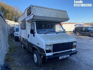 Location: Leeds - 1989 TALBOT EXPRESS 1300 P Motor Caravan REG: F441LNU, Keys: No, MOT Expiry date: 10-04-2023, 1971 Petrol, 7 Speed Manual Petrol, Former Keepers: 13