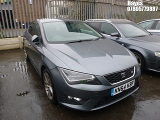 Location:  Hayes - 2014 SEAT LEON FR TECHNOLOGY TDI 5 Door Hatchback REG: KN64KBF, Keys: No, MOT Expiry date: 30/09/2024, 1968 Diesel, 6 Speed Manual Diesel, Former Keepers: 4