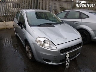 Location:  Hayes - 2009 FIAT  5 Door Hatchback REG: LJ58UZE, Keys: No, MOT Expiry date: 22/09/2024, 1368 Petrol, MANUAL, Former Keepers: 6