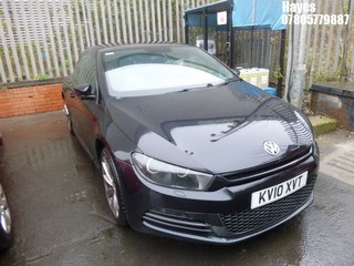 Location:  Hayes - 2010 VOLKSWAGEN SCIROCCO GT Coupe REG: KV10XVT, Keys: No, MOT Expiry date: 31/07/2024, 1984 Petrol, 6 Speed Manual Petrol, Former Keepers: 9