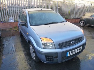 Location:  Hayes - 2006 FORD FUSION STYLE CLIMATE TDCI 5 Door Hatchback REG: EN06RWY, Keys: No, MOT Expiry date: 08/02/2025, 1399 Diesel, 5 Speed Manual Diesel, Former Keepers: 3