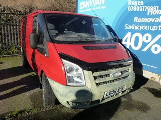 Location:  Hayes - 2008 FORD TRANSIT 85 T260S FWD Panel Van REG: LD08XVK, Keys: No, MOT Expiry date: 14/08/2023, 2198 Diesel, 5 Speed Manual Diesel, Former Keepers: 6