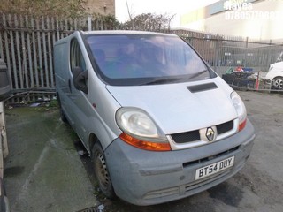 Location:  Hayes - 2005 RENAULT TRAFIC SL27 DCI 100 SWB Panel Van REG: BT54DUY, Keys: No, MOT Expiry date: 12/02/2024, 1870 Diesel, 6 Speed Manual Diesel, Former Keepers: 9