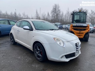 Location: Manchester - 2010  ALFA ROMEO 	 MITO VELOCE 	 3 Door Hatchback 	 REG: NJ10YGT, 1368cc Petrol , 6 Speed Manual Petrol 	, Former Keepers: 8, Keys: No, MOT Expiry date: 03/03/2025