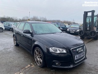 Location: Manchester - 2009 AUDI A3 S LINE TDI 5 Door Hatchback REG: HJ59PVN, 1968 Diesel, 6 Speed Manual Diesel, Former Keepers: 2, Keys: No, MOT Expiry date: 08/10/2024