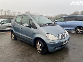 Location: Manchester - 2003  MERCEDES  A170 CDI AVANTGARDE AUTO 	 5 Door Hatchback 	 REG: BP53LVV, 1689cc Diesel , 5 Speed Auto Diesel 	, Former Keepers: 7, Keys: No, MOT Expiry date: 07/09/2024