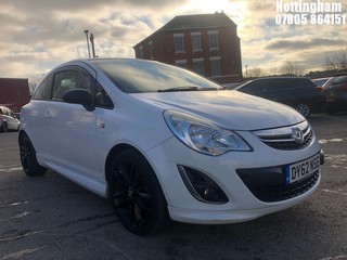 Location: Nottingham - 2012 VAUXHALL CORSA LIMITED EDITION  3 DOOR HATCHBACK REG: DY62NSE, 1229cc PETROL, 5 SPEED MANUAL PETROL, Former Keepers: 2, Keys: Yes, MOT Expiry date: 11/12/2024