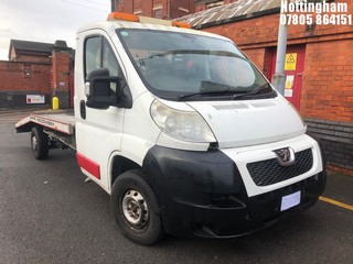 Location: Nottingham - 2013 PEUGEOT BOXER 335 L3 HDI CAR TRANSPORTER REG: RX62LCV, 2198cc DIESEL, 6 SPEED MANUAL DIESEL, Former Keepers: 1, Keys: Yes, MOT Expiry date: 08/10/2024