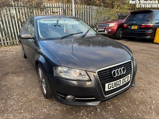 Location: North Woolwich - 2010 AUDI A3 SPORT 138 TDI 5 Door Hatchback REG: GU60OCD, Keys: No, MOT Expiry date: 11/11/2025, 1968 Diesel, 6 Speed Manual Diesel, Former Keepers: 2