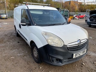 Location: North Woolwich - 2012 VAUXHALL COMBO 2300 L2H1 CDTI Panel Van REG: BT12YBR, Keys: No, MOT Expiry date: 10/04/2025, 1248 Diesel, 5 Speed Manual Diesel, Former Keepers: 3