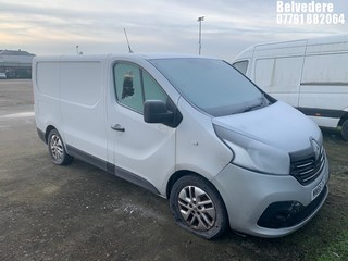 Location: BELVEDERE - 2016 RENAULT TRAFIC SL27 SPORT NAV DCI 	 PANEL VAN REG: MW66CHZ, 1598cc DIESEL, 6 SPEED MANUAL DIESEL, Former Keepers: 4, Keys: No, MOT: Expiry date10/03/2025