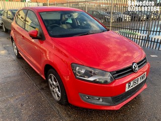 Location: Belvedere - 2010 VOLKSWAGEN POLO MODA 60 5 Door Hatchback REG: RJ59YMR, Keys: No, MOT Expiry date: 28/07/2025, 1198 Petrol, 5 Speed Manual Petrol, Former Keepers: 6