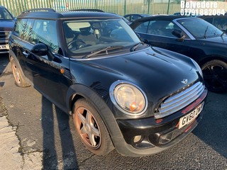 Location: Belvedere - 2010 MINI COOPER CLUBMAN Estate REG: GV60DWP, Keys: No, MOT Expiry date: 20/09/2023, 1598 Petrol, 6 Speed Manual Petrol, Former Keepers: 3