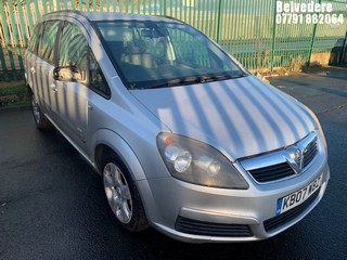 Location: Belvedere - 2007 VAUXHALL ZAFIRA CLUB MPV REG: KB07WBZ, Keys: No, MOT Expiry date: 10/11/2024, 1796 Petrol, 5 Speed Manual Petrol, Former Keepers: 7