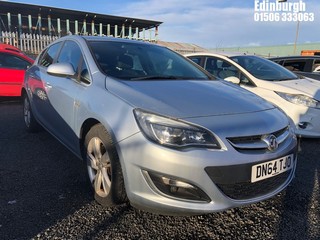 Location: Edinburgh - 2014 VAUXHALL ASTRA SRI 5 Door Hatchback REG: DN64TJO, Keys: No, MOT Expiry date: 31/10/2024, 1364 Petrol, 6 Speed Manual Petrol, Former Keepers: 5