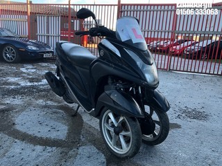 Location: Edinburgh - 2016 YAMAHA MW125 TRICITY 125 Motorcycle REG: SK66OYS, Keys: No, MOT Expiry date: , 125 Petrol, , Former Keepers: 1