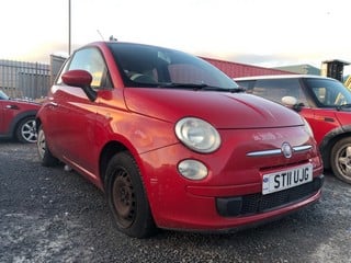 Location: Edinburgh - 2011 FIAT 500 POP S-A 3 Door Hatchback REG: ST11UJG, Keys: No, MOT Expiry date: 27/07/2023, 1242 Petrol, 5 Speed Semi Auto Petrol, Former Keepers: 2