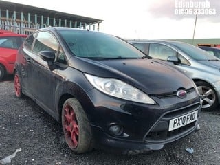 Location: Edinburgh - 2010 FORD FIESTA ZETEC S 3 Door Hatchback REG: PX10FAO, Keys: No, MOT Expiry date: 25/06/2024, 1560 Diesel, , Former Keepers: 8